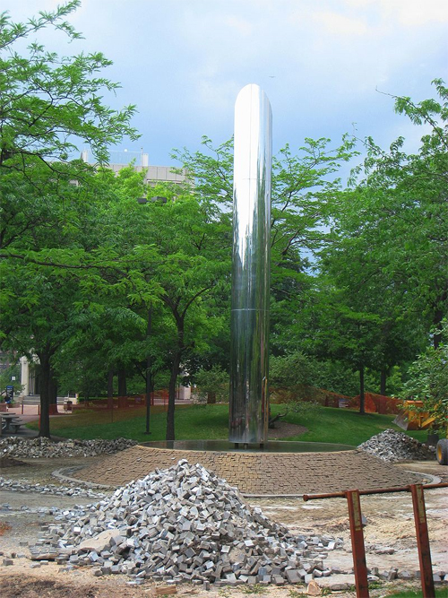 Michelson-Morley Memorial Fountain