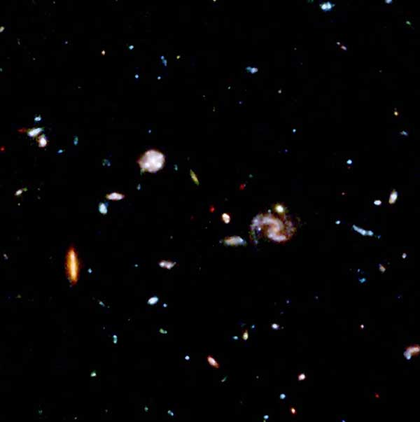 Hubble telescope closeup