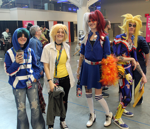 COSplay and costumed characters at Fan Expo Cleveland 2022