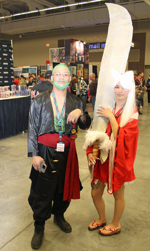 COSplay and costumed characters at Fan Expo Cleveland 2022