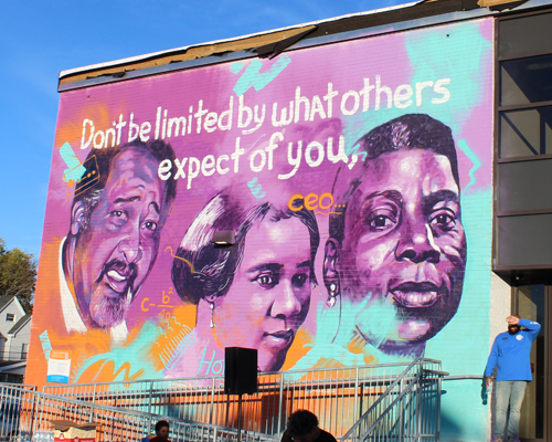 Magnet playground mural