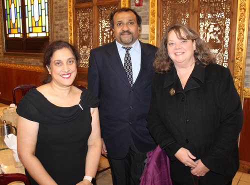 Deepa and AJ Rao and Mary Quinn