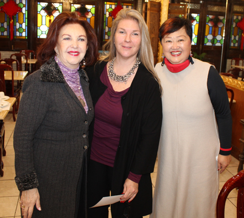 Maria Pujana, Kim Kirkendall and Annie Pu