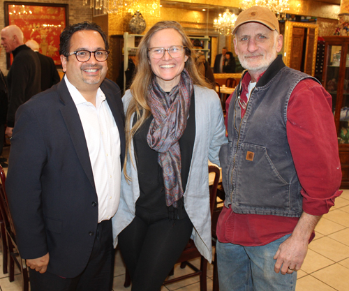 Victor Ruiz, Jessica Davis and Ron Copfer