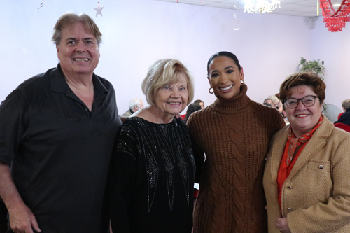 Dan Hanson, Ingrida Bublys, Carmen Blackwell and Consul General Alenka Jerak