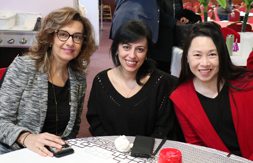 Nada Martinovic, Rania Abbadi and Lisa Wong