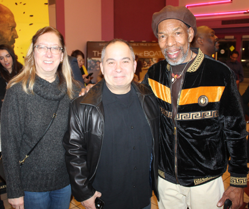 Geroge Kwan and wife and TShaka Brown