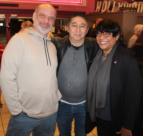 Tom Turkaly, Johnny Wu and Angela Shute-Woodson