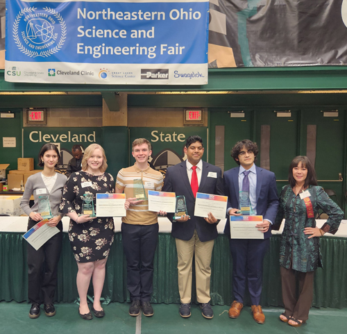 NEOSEF grand prize winners with Oanh Loi-Powell