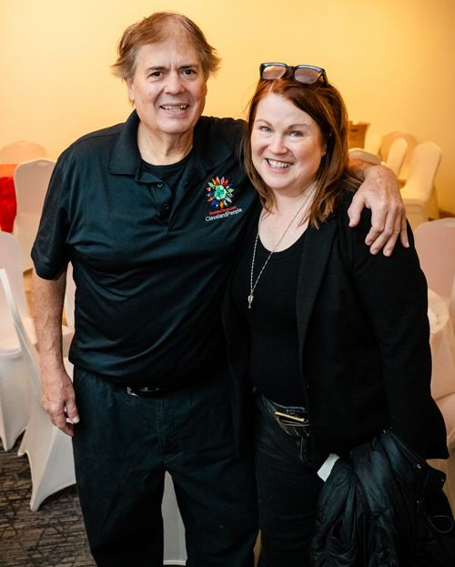 Dan Hanson and Miriam Carey