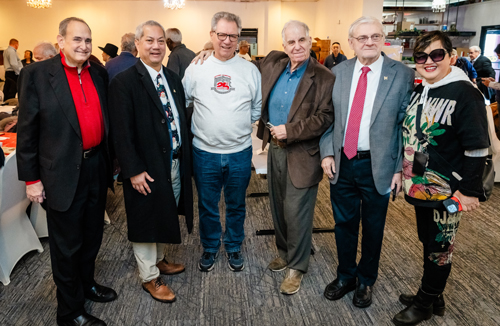 Joe Lamantia, Ron Falconi, Rocky perk, Joe Meissner, Gerry Quinn, Ying Pu