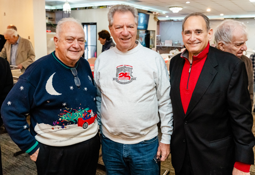 Lou Frangos, Rocky Perk, Joe Lamantia