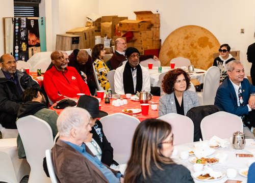 Crowd at Magnum party