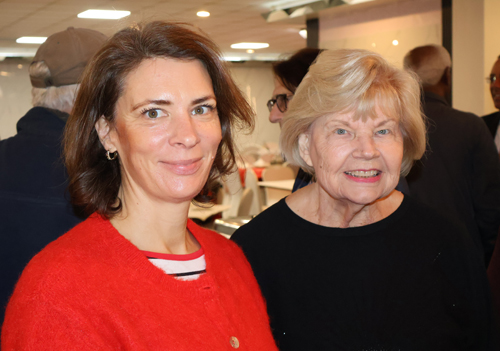 Consul General Suzana Cesarek and Ingrida Bublys