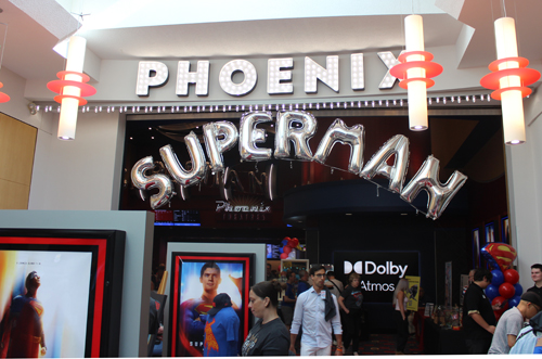 Superman movie at Phoenix Theater