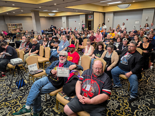 Crowd at Horror Hotel