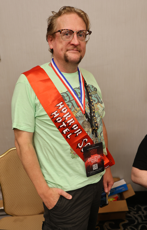Horror Hotel attendee