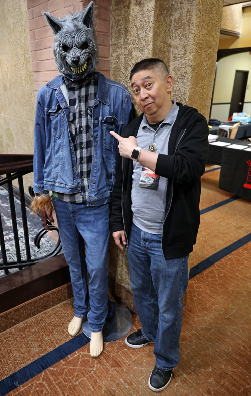 Johnny Wu and wolfman