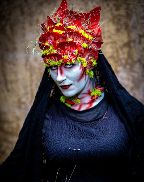 Horror Hotel makeup