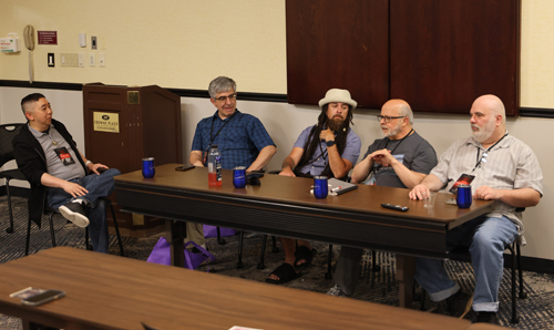Panel at Horror Hotel