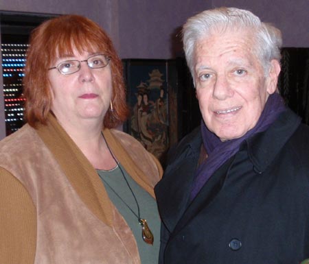 Debbie Hanson and author Les Roberts
