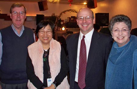 John Lewis, immigration attorney (and author!) Margaret W. Wong, environmental attorney Lou McMahon and Darcy Downie, Director at Prevent Blindness Ohio