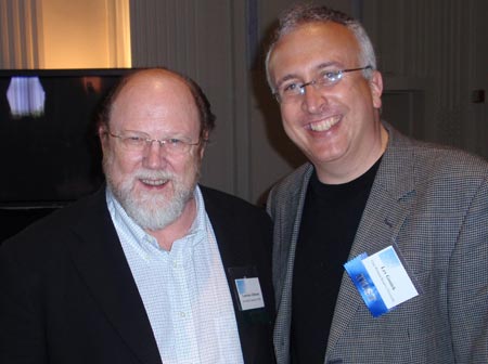 Larry Johnson, CEO of the New Media Consortium and Lev Gonick