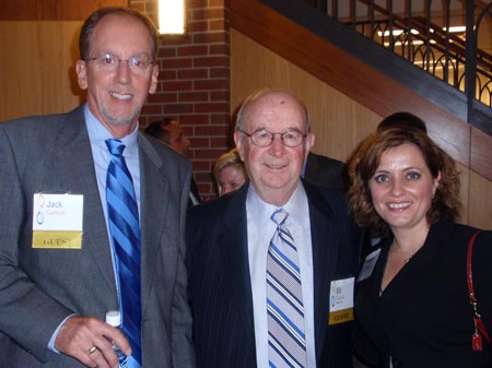 Jack Garforth, Ed Conrad and Regina Olbinsky