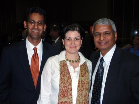 Baiju Shah, Reka Barabas and Desh Deshpande