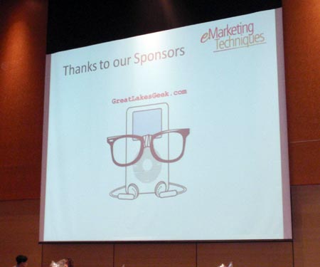 Great Lakes Geek sponsors eMarketing conference