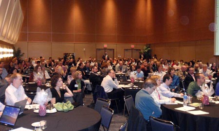 eMarketing Rick Burnes keynote crowd