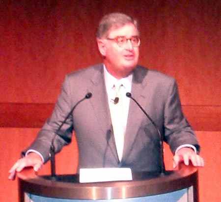 IBM CEO Sam Palmisano at Cleveland Clinic (Dan Hanson photo)