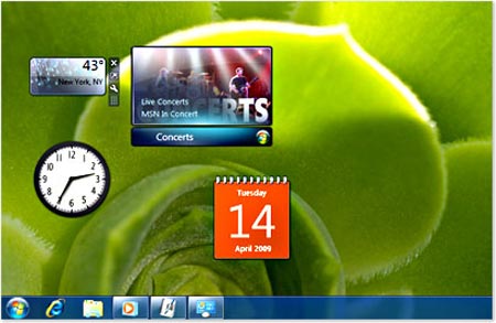 Windows 7 desktop