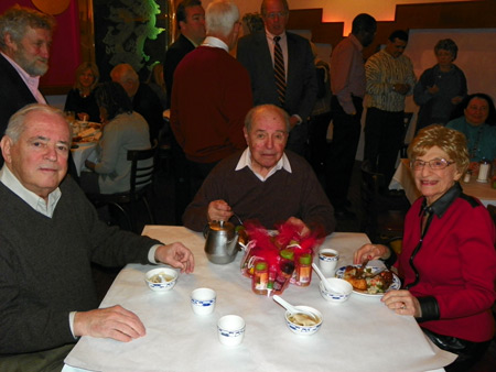 Alan Schonberg, Sy Wachberger and Violet Spevak 