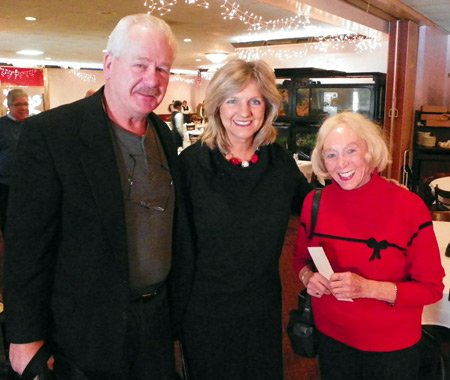 Don and Barb Cockroft with Barbara Hawkins