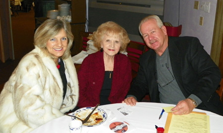 Barb and Don Cockroft with Irene Morrow