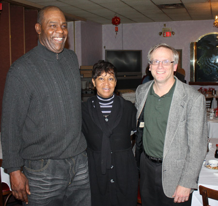 Harry Davis, Pam Taylor and Jim O'Hare