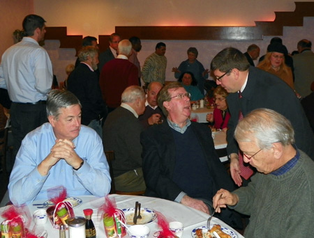 Mark Hauserman, John Lewis and Joe Cimperman