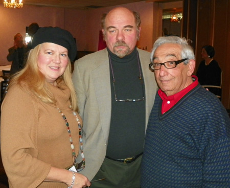 Renate and David Jakupca with Paul Sciria