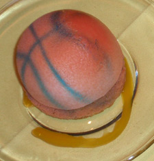Basketball dessert at Landerhaven