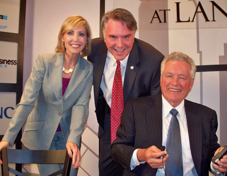 Connie Dieken, Chris Ronanyne and John Wheeler