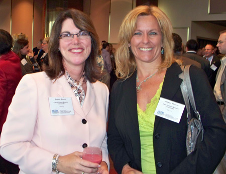 Joanne Brown and Bridget Flowers of CWRU