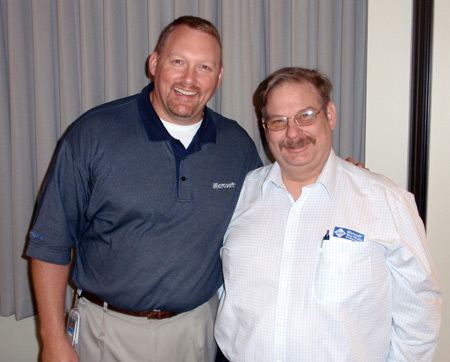 Matt Hester and Sharepoint MVP Paul Stork