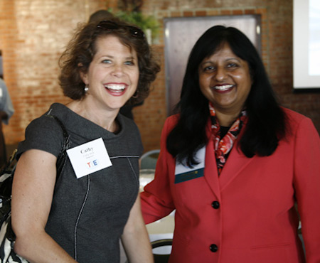 Cathy Belk and Radhika Reddy