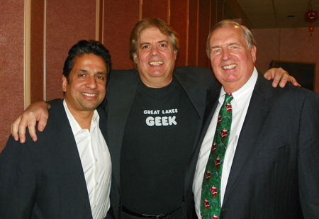 Phil Alexander, President and CEO of BrandMuscle, Dan Hanson and Lute Harmon, President of Great Lakes Publishing