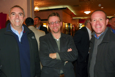 John Hill, CEO of Aztek, Brad Nellis, Director of NEOSA, the COSE Technology Network and Kevin Latchford, COO of Aztek
