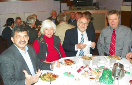 Michael Sreshta, Director of Pharmacy at Northeast Ohio Neighborhood Health centers and board member of Federation of India Community Associations (FICA), Anita Kazarian, Armenian Ambassador to ClevelandPeople.com, Harry Weller and Judge Rocky Perk