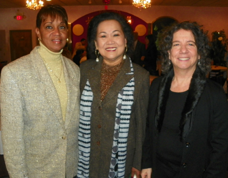 Pam Thomas, Gia Hoa Ryan and Jane Lasaar