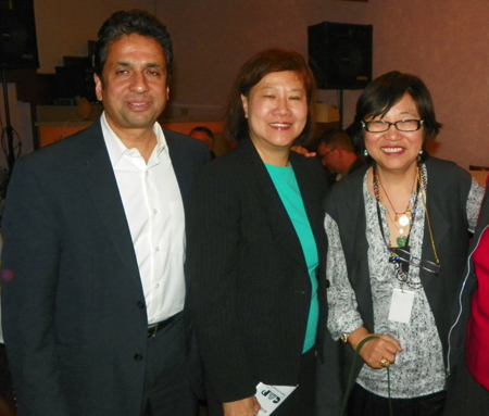 Phil Alexander, Judy Wong and Margaret Wong