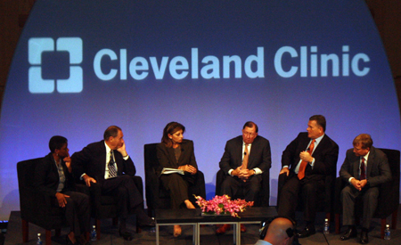 Cleveland Clinic Panel with Maria Bartiromo, Toby Cosgrove, Ursula Burns, Harry Rein, John Sheets and Daniel Starks